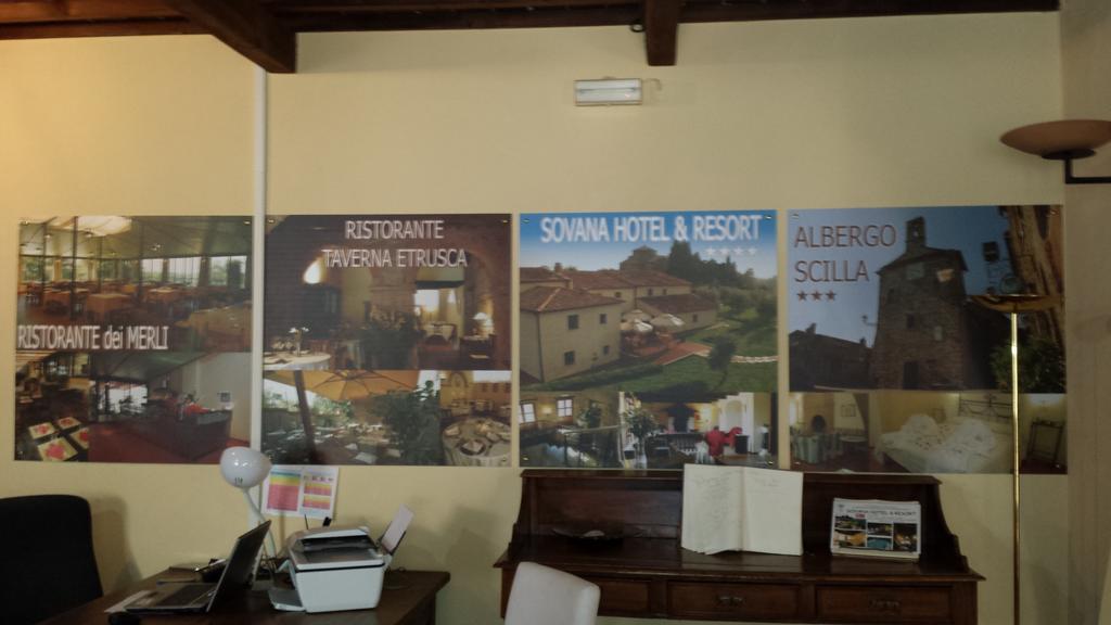Hotel Scilla Sovana Luaran gambar